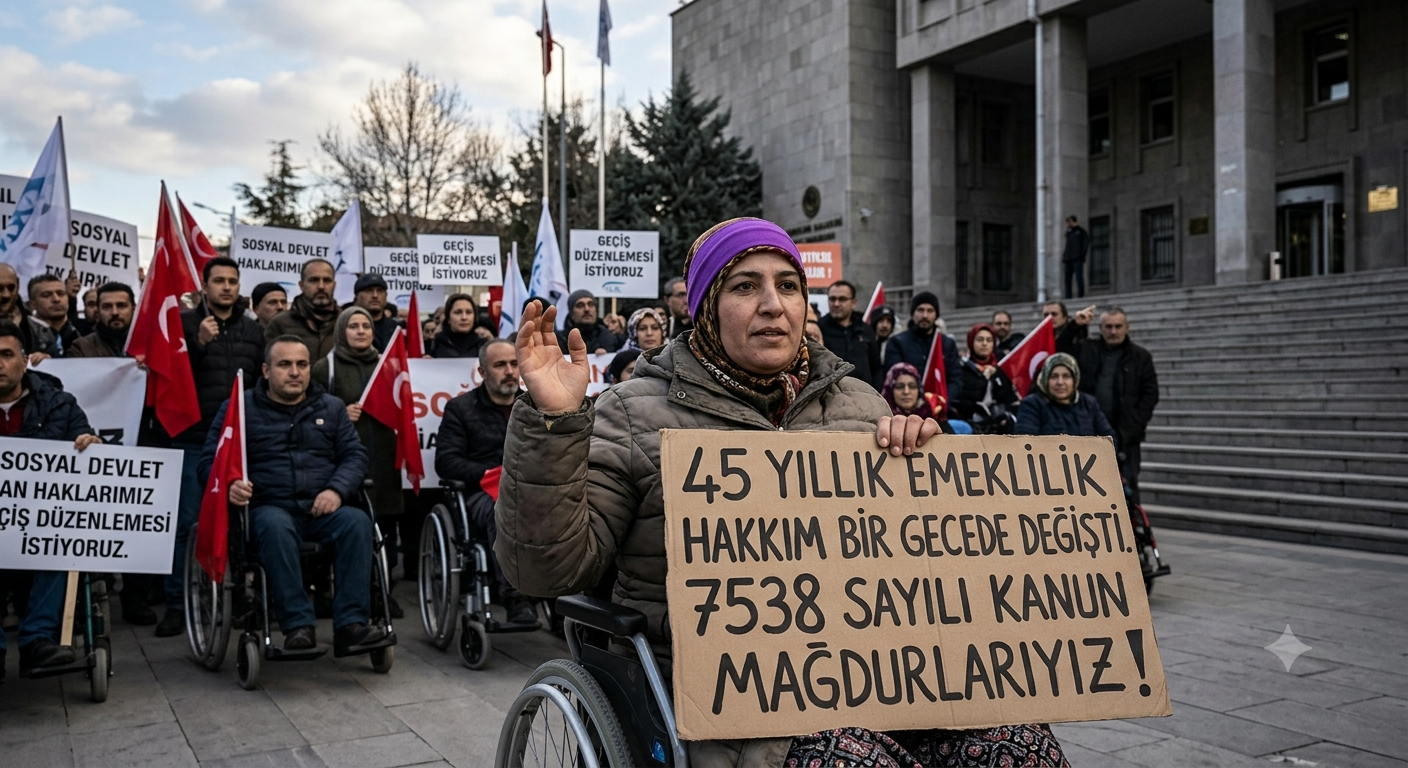 45 Yıllık Engelli Emeklilik Hakkı Bir Gecede Değişti: Binlerce Engelli Çalışan Mağdur Oldu