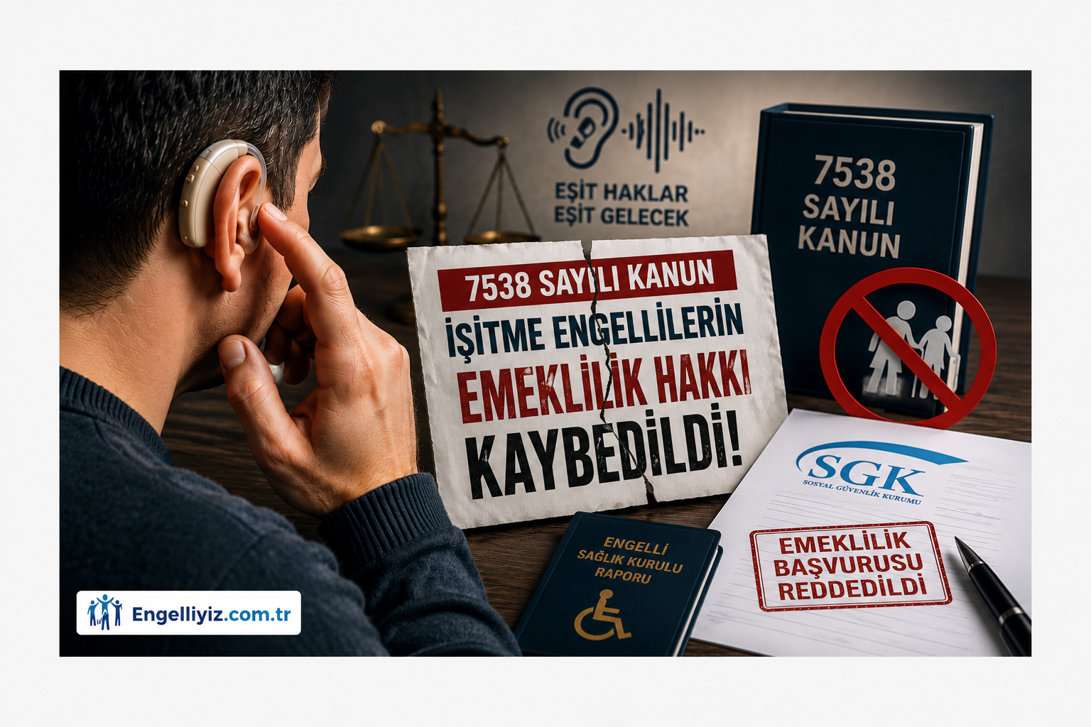 7538 Sayılı Kanun Sonrası İşitme Engellilerin Emeklilik Hakkı Tartışılıyor