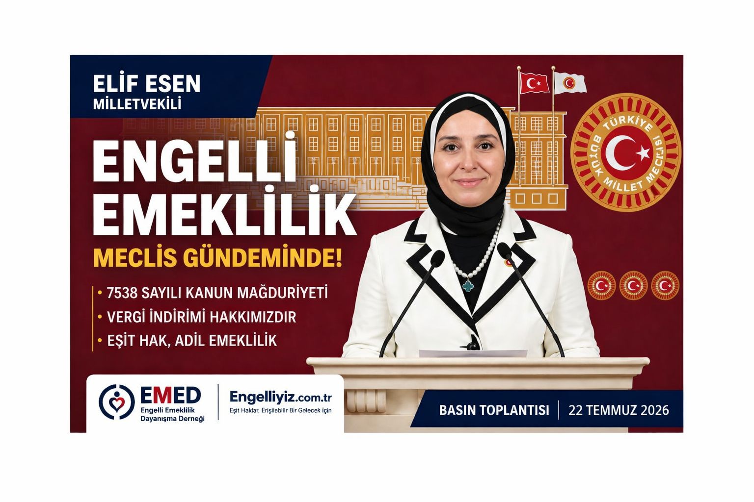 Elif ESEN Basın Toplantısı Tam Konuşması